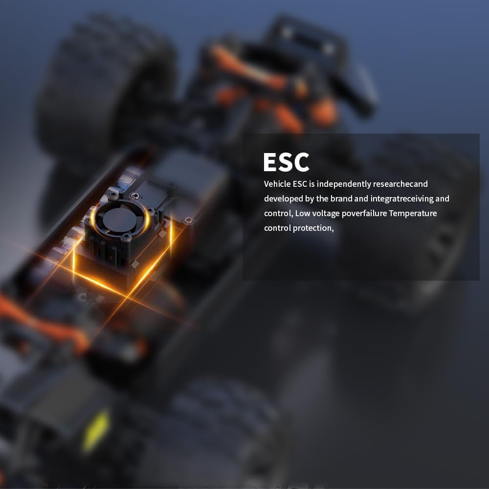 Teeggi 1:12 RC Auto 100 km/h, 4WD Offroad Buggy mit 3S Bürstenlosmotor und 3 Akkus (Grün).