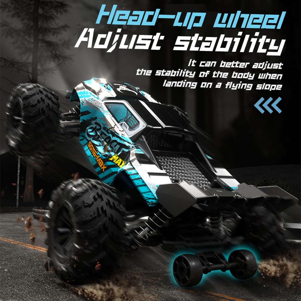 X-Verse SG116 MAX 1:16 RC Auto 80 km/h, 4WD wasserdicht mit Bürstenlosmotor und 3 Akkus.
