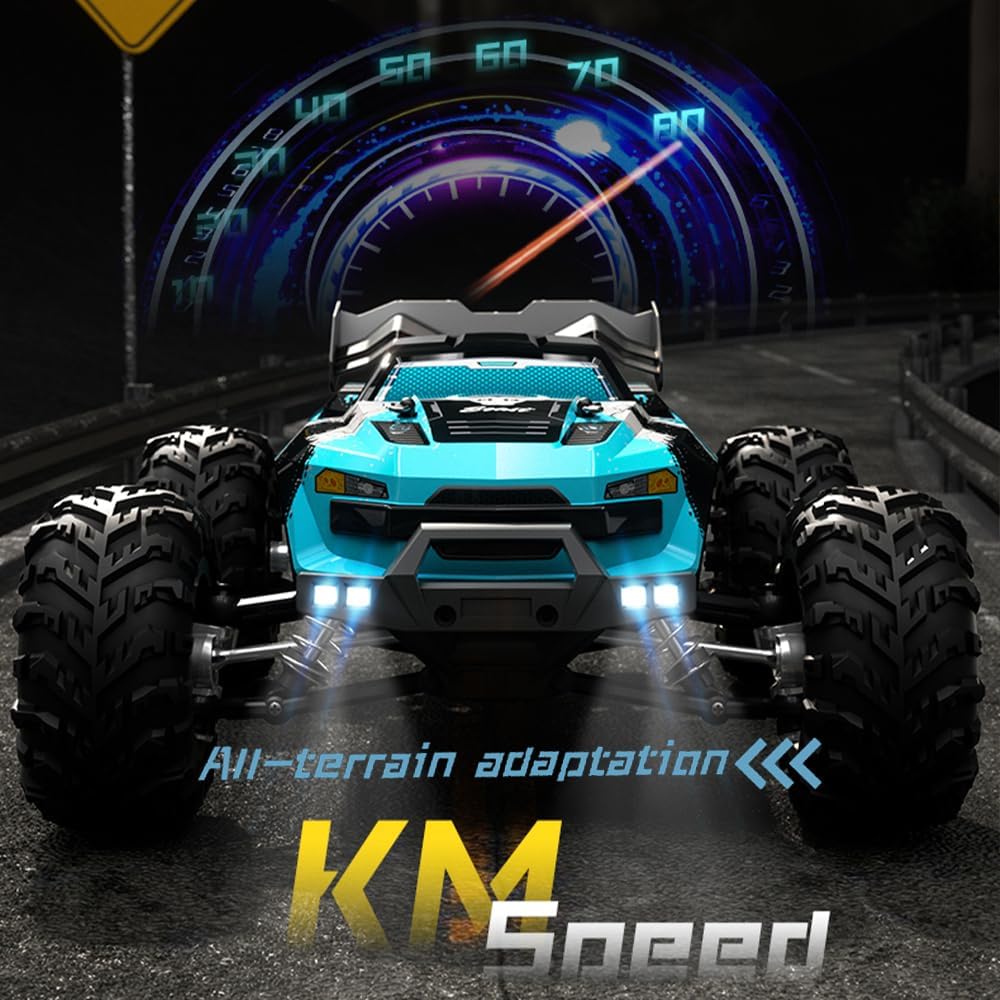 Teeggi SG116 MAX 1:16 RC Buggy 80 km/h, 4WD Bürstenlosmotor mit Tragetasche und 3 Akkus.