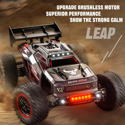 Teeggi 1:16 RC Buggy 80 km/h, 4WD Bürstenlosmotor mit Tragetasche für Offroad und Drift.