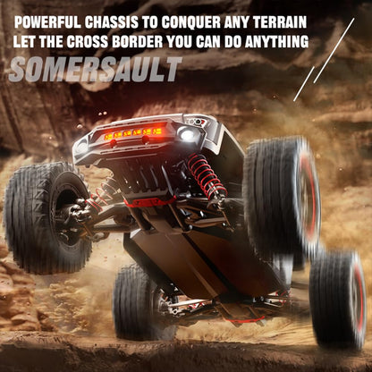 Teeggi 1:16 RC Buggy 80 km/h, 4WD Bürstenlosmotor mit Tragetasche für Offroad und Drift.