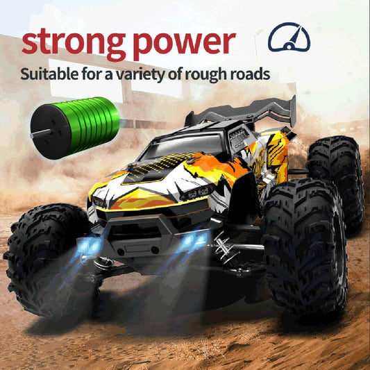 X-Verse 16102PRO 1:16 RC Offroad 70 km/h, 4WD Bürstenlosmotor, wasserdicht, inkl. 3 Akkus (Gelb).